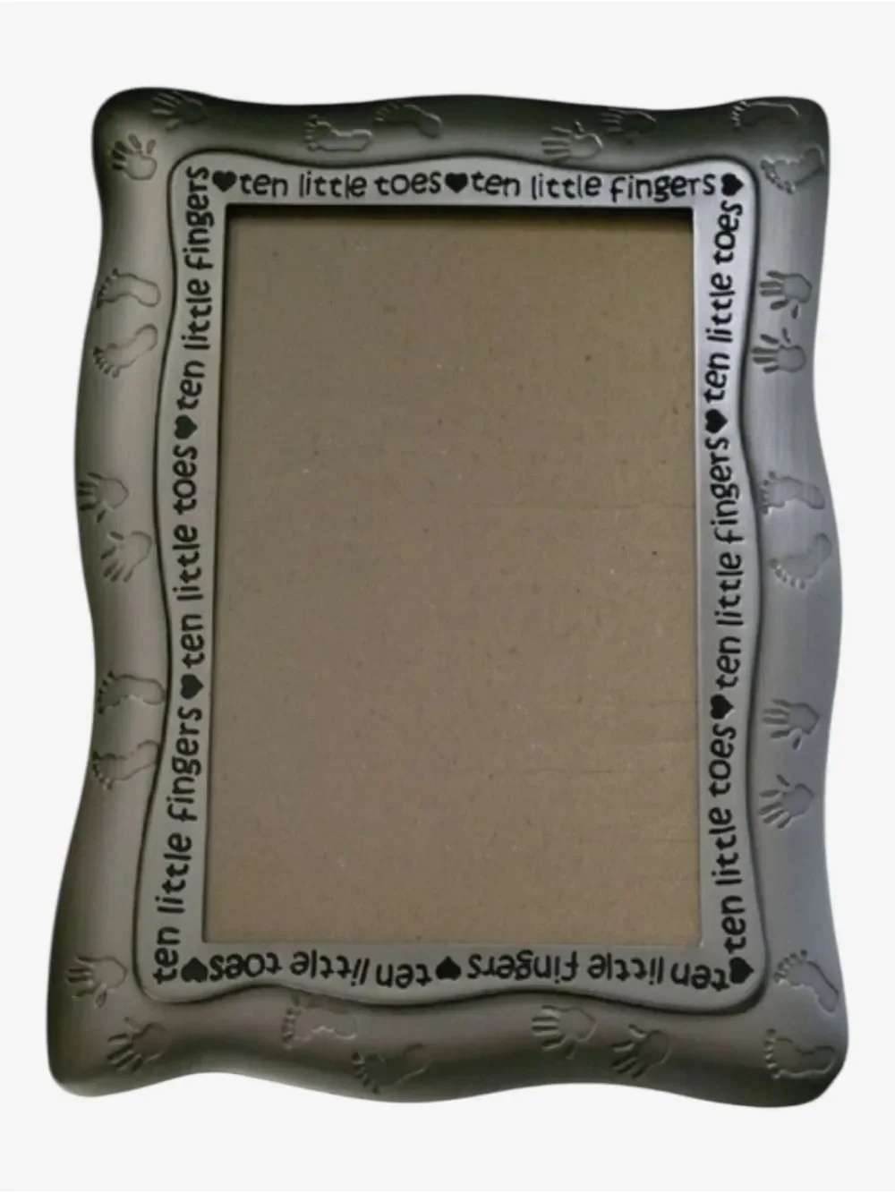 Malden Photo Picture Frame Lightweight Ten Little‎ Fingers Toes 3-1/2